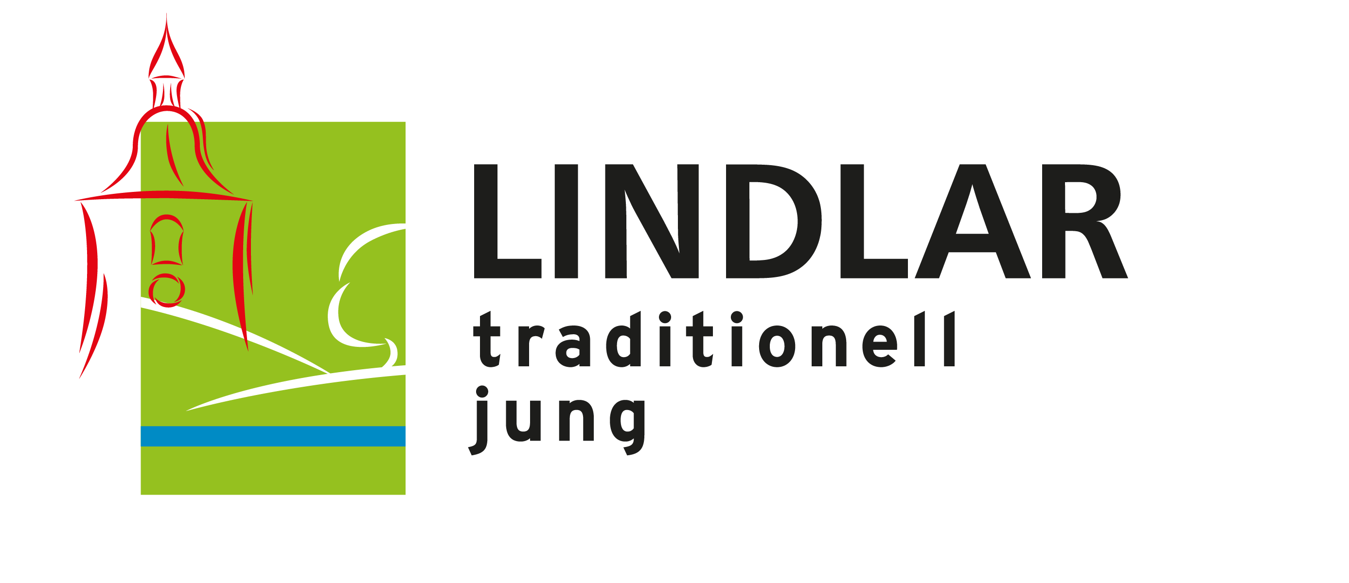 Logo: Gemeinde Lindlar. traditionell. jung.