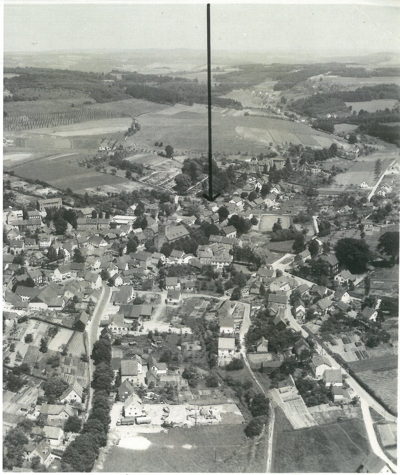GAL Fotobestand 1931-1974 Nr. 31 -mit Pfeil-, 1950er Jahre, Hamburger Aero Lloyd Hans H.J. Timm