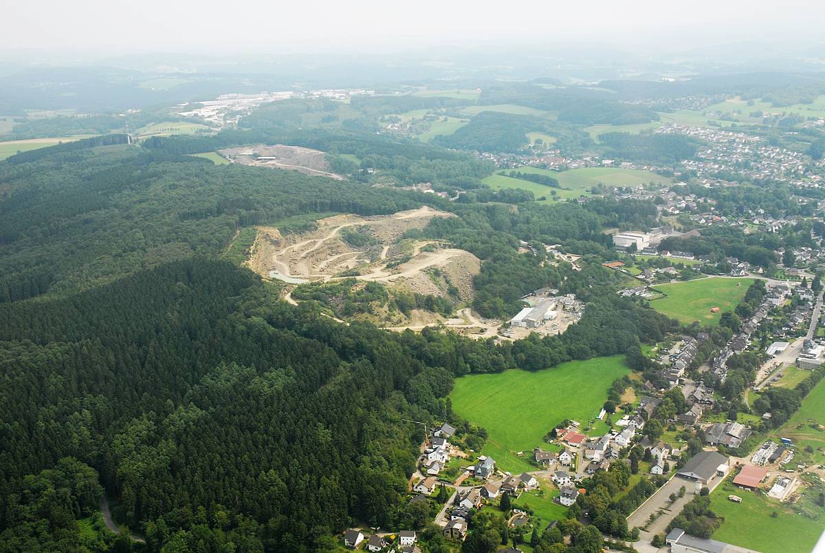 Steinbruchbetriebe in Lindlar