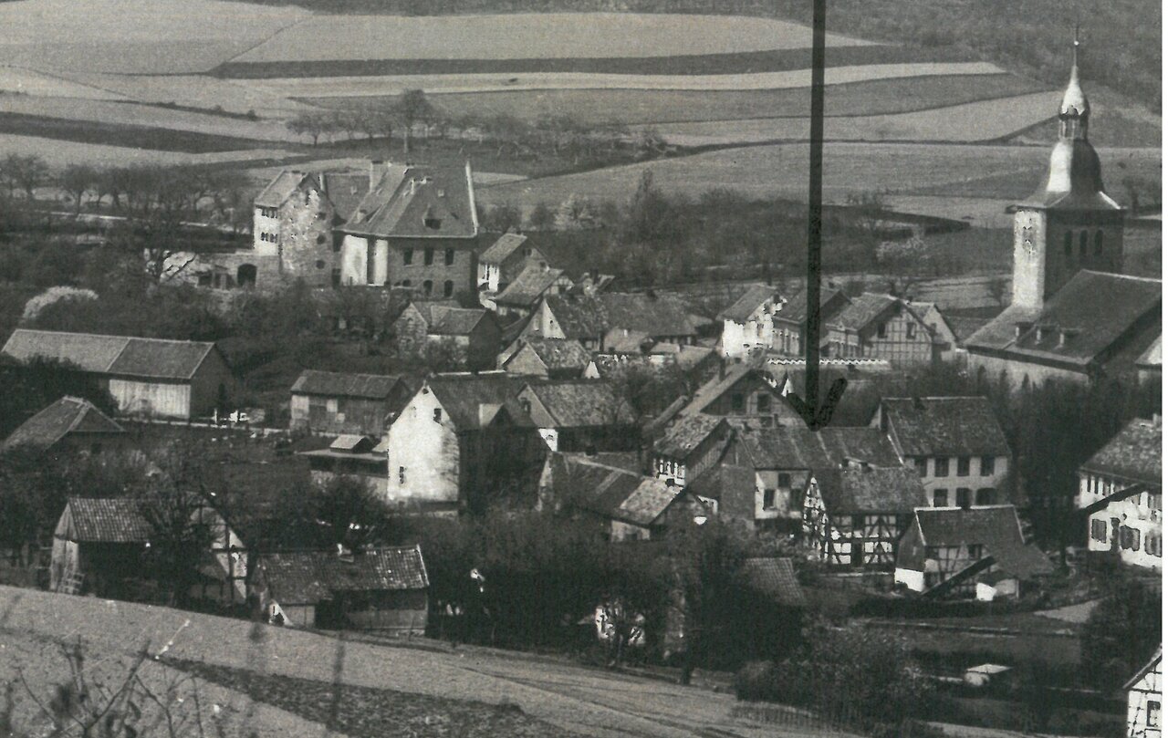 GAL Fotobestand bis 1930 Nr. 3- mit Pfeil-, um 1900, Fotograf unbekannt