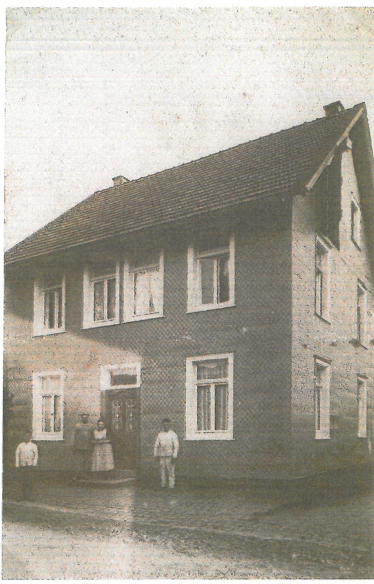 Haus Schiffbauer (Fotokopie), 1916, Fotograf unbekannt aus GAL Sammlung Ursula Homberg Nr. 296