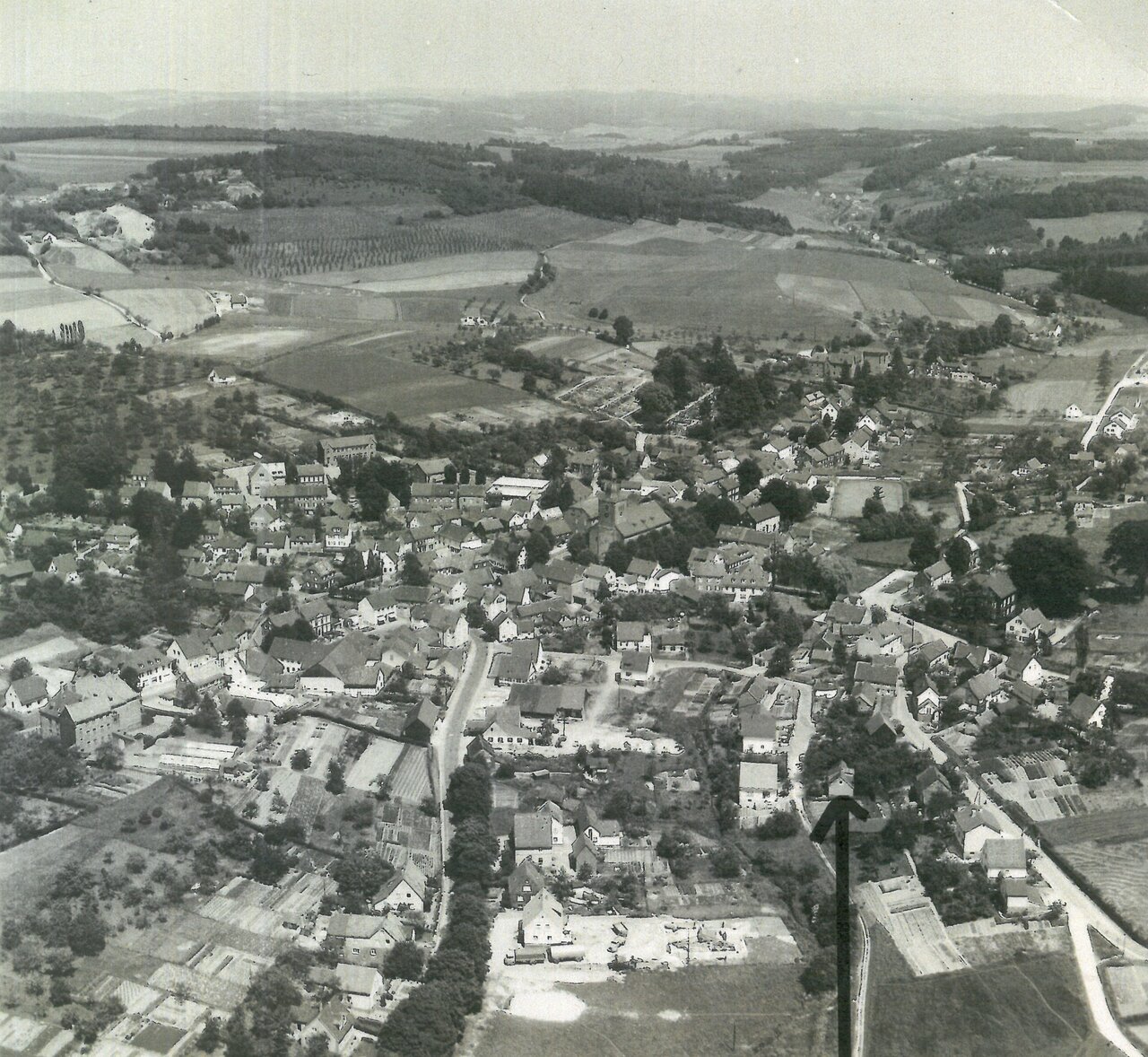 GAL Fotobestand 1931-1974 Nr. 31 -mit Pfeil-, 1950er Jahre, Hamburger Aero Lloyd Timm