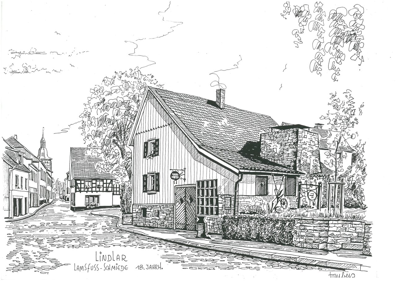 GAL Fotobestand Großformat Nr. 67, o.D. Zeichnung Klaus Tombers