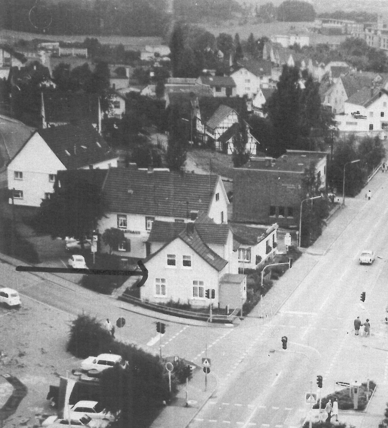 GAL Fotobestand Großformat Nr. 43 -mit Pfeil-, 1980er Jahre, Fotograf unbekannt