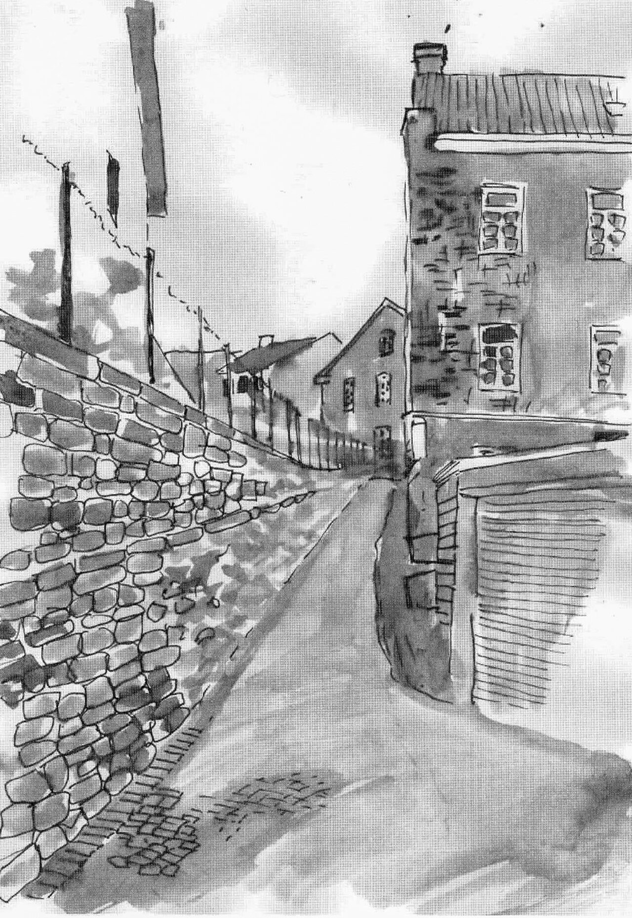 Holaschkes Skizzenbuch Lindlar Seite 57, 2008, GAL Bücher und Publikationen Nr. 340