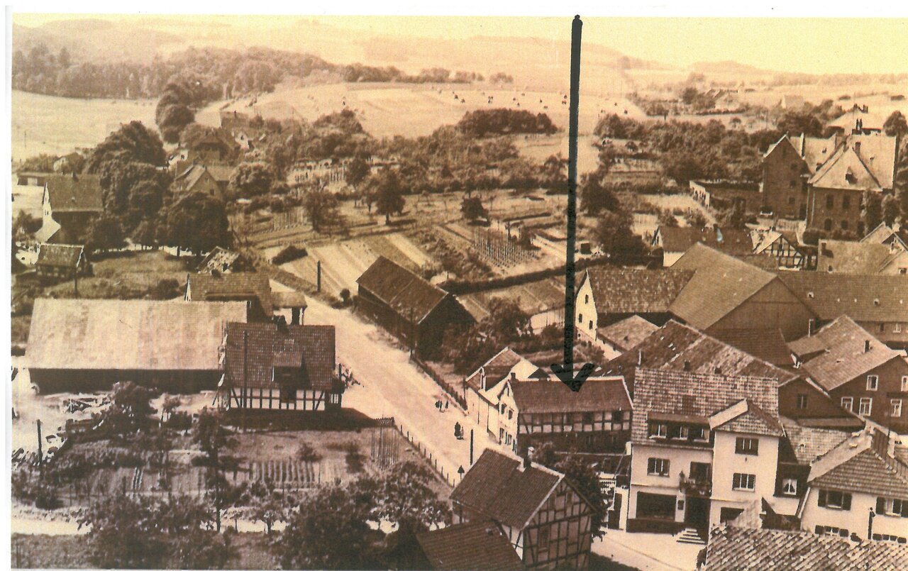 GAL Fotobestand 1931-1974 Nr. 384 -mit Pfeil-, Anfang der 1930er Jahre, Fotograf unbekannt