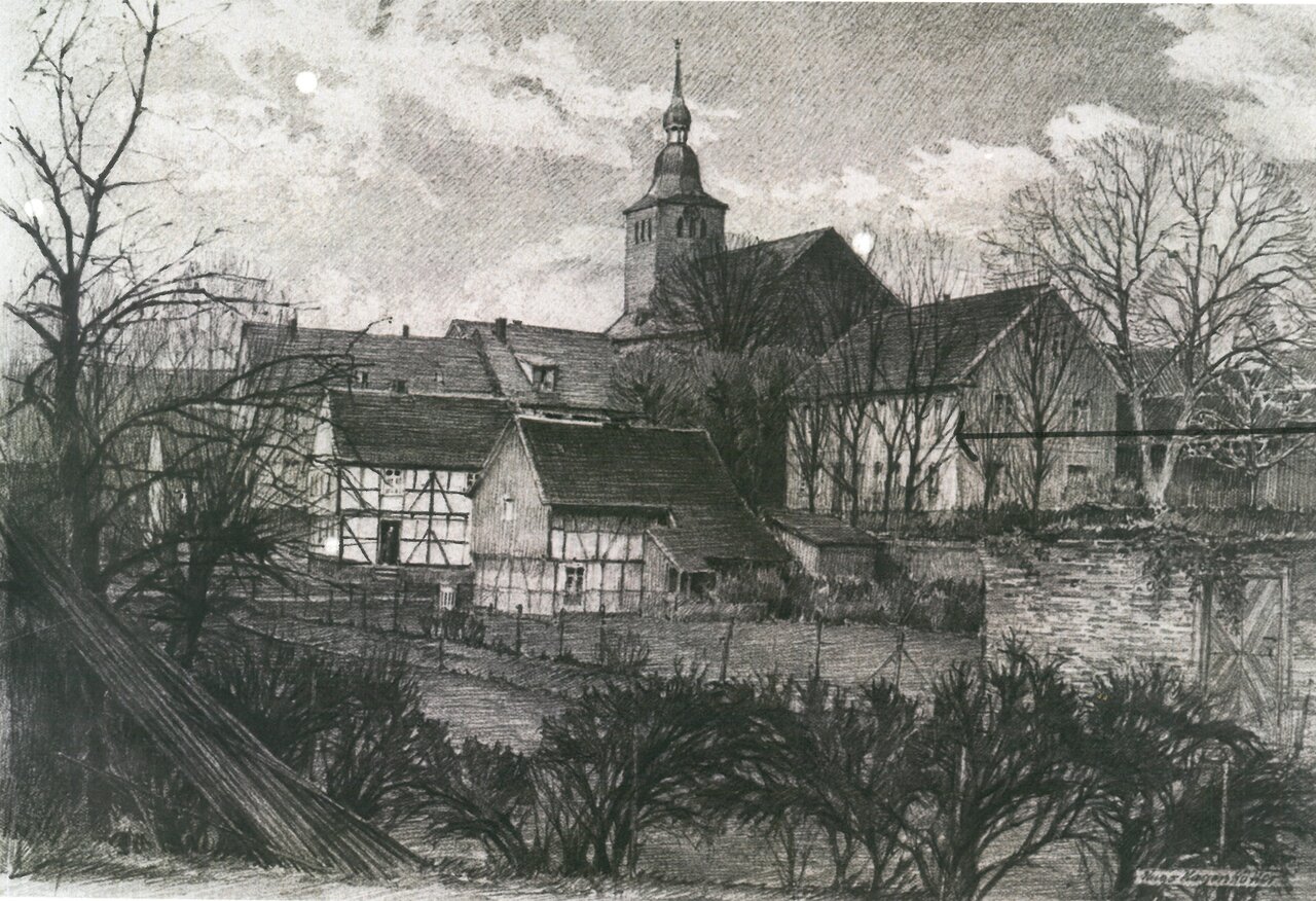 GAL Fotobestand Großformat Nr. 239, o.D. Foto eines Gemälde von Hugo Hagenkötter