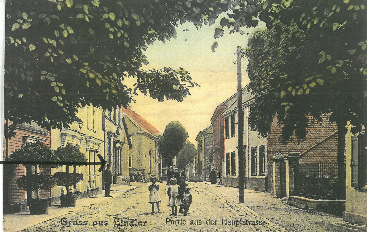 GAL Postkartenbestand Nr. 386 -mit Pfeil-, 1907, Copyright Verlag von Jansen & Cohnen