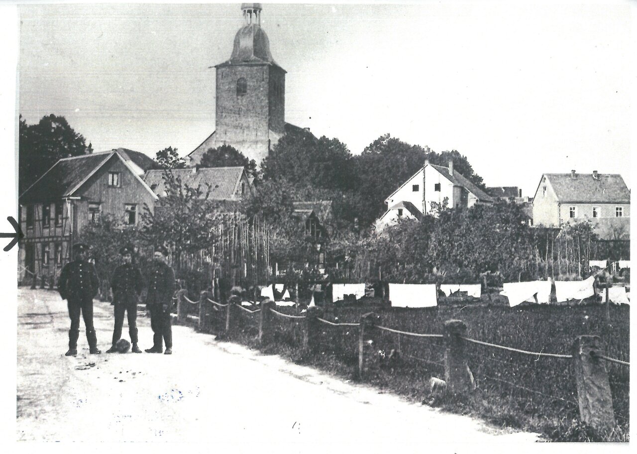 GAL Fotobestand bis 1930 Nr. 162 -mit Pfeil-, 1918/1919, Fotograf unbekannt
