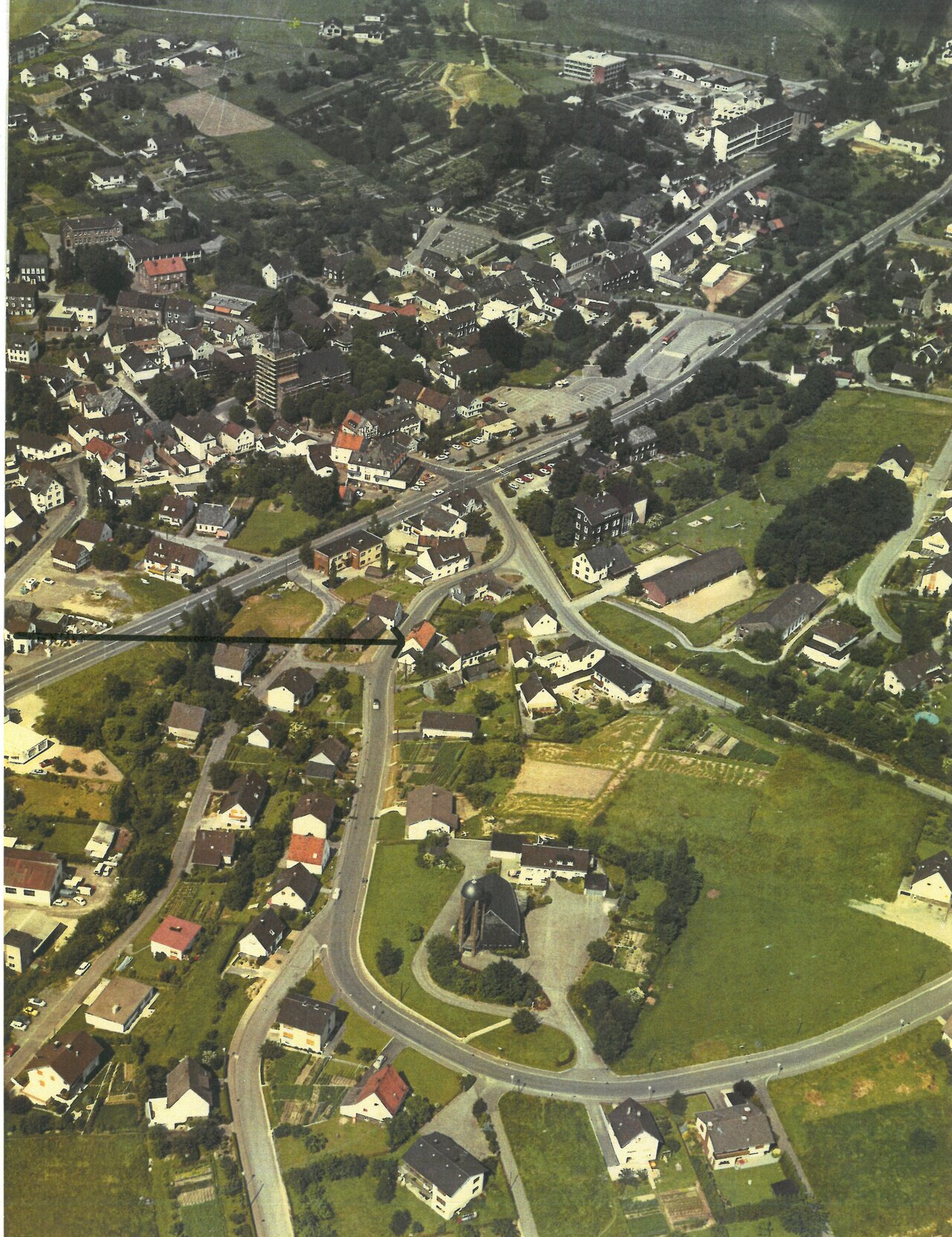 GAL Fotobestand Großformat Nr 29 -mit Pfeil-, 1972, Hamburger Aero-Lloyd GmbH, Porz-Wahn
