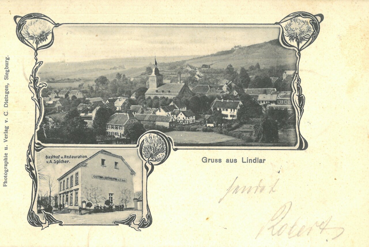 Postkarte 1902, GAL Postkartenansicht Nr. 422