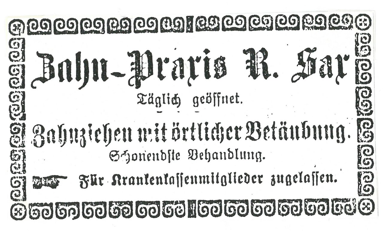 Werbeanzeige Sülztaler Bote, 1919 aus GAL Sammlung Ursula Homberg Nr. 202