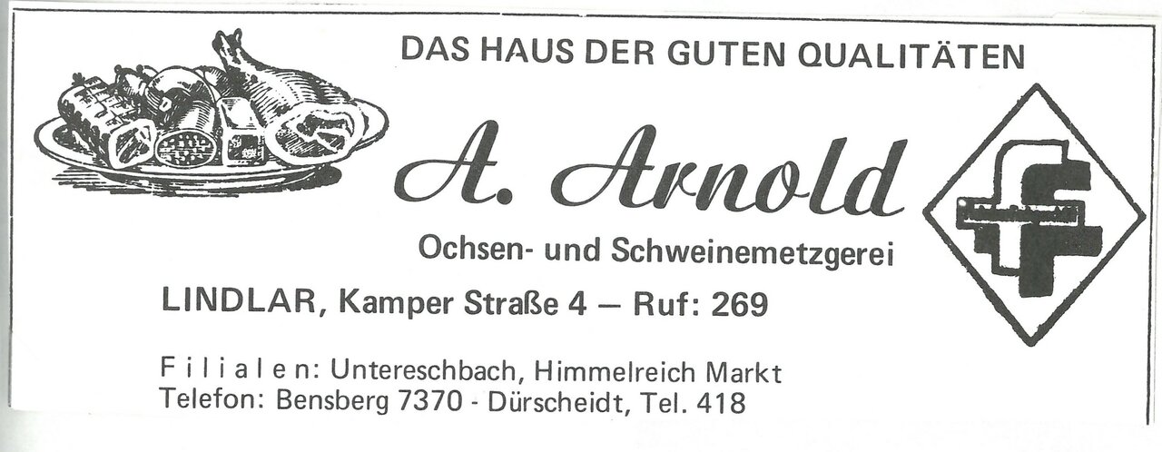 Werbeanzeige 1910 aus GAL Sammlung Ursula Homberg Nr. 154