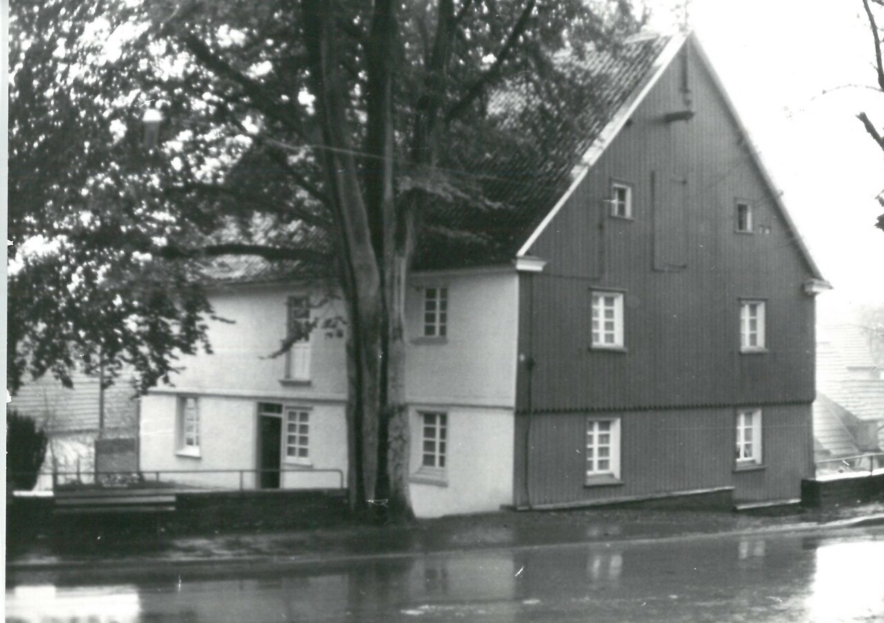Eichenhof der Familie Hamm, 21.11.1961, Foto Architekt Walter Dietz, GAL 1931-1974 Nr. 110