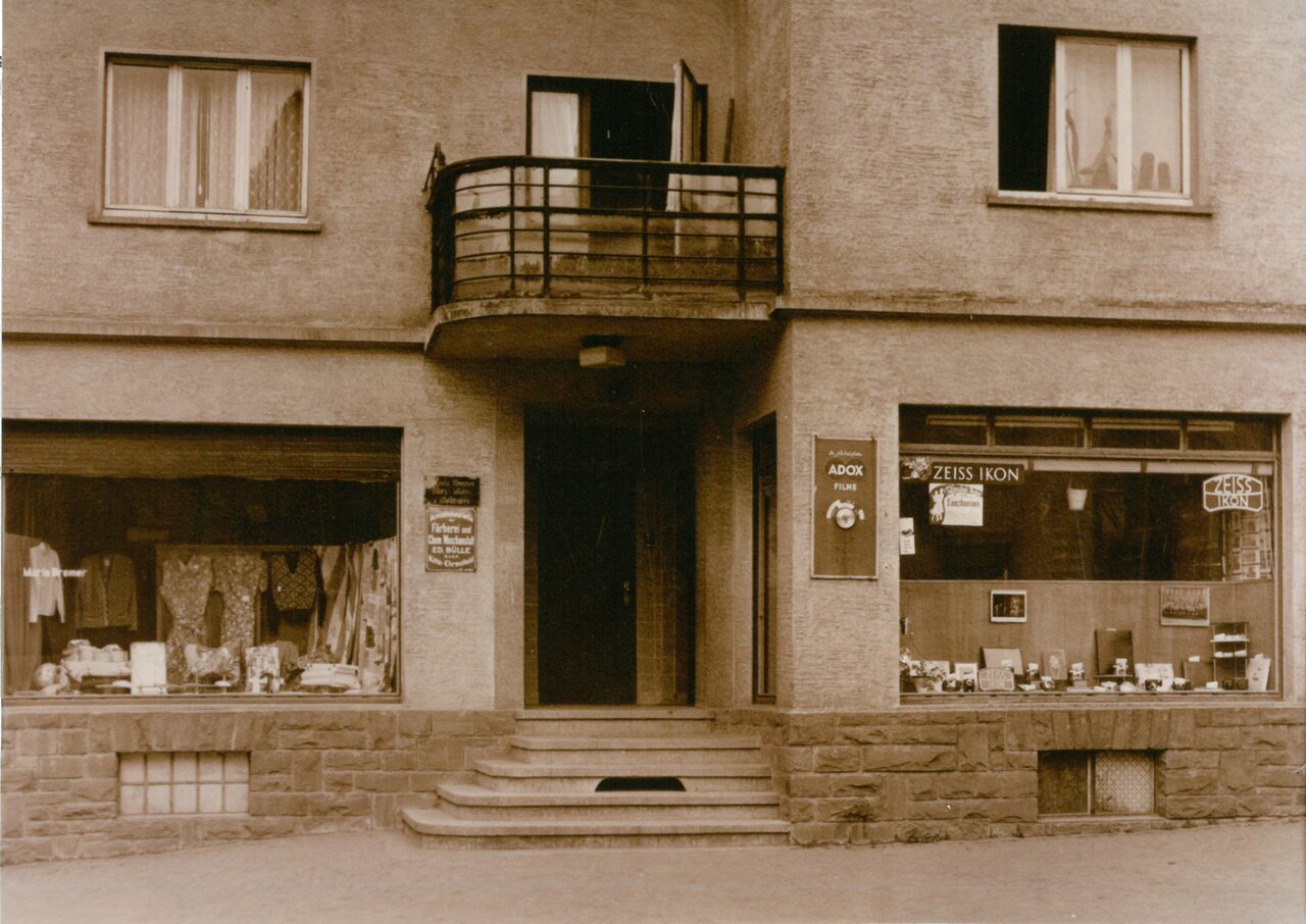 Kölner Straße 2, Wohn- und Geschäftshaus, 1956 aus GAL Fotobestand 1931-1974 Nr. 731 aus GAL Sammlung Ursula Homberg Nr. 191
