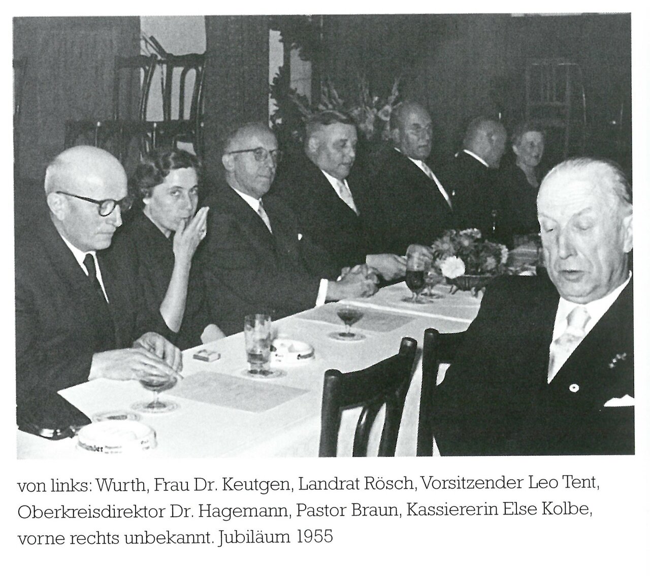 Festschrift 100 Jahre DRK-Ortsverein Lindlar-Frielingsdorf e.V., 1955, aus GAL Sammlung Günter Jacobi, Publikationen Nr. 43