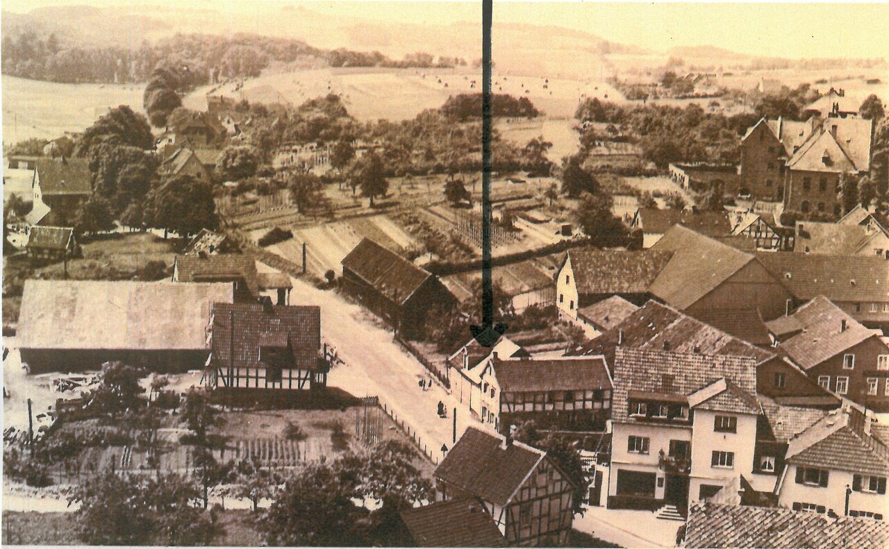 GAL Fotobestand 1931-1974 Nr. 384 -mit Pfeil-, Anfang der 1930er Jahre, Fotograf unbekannt