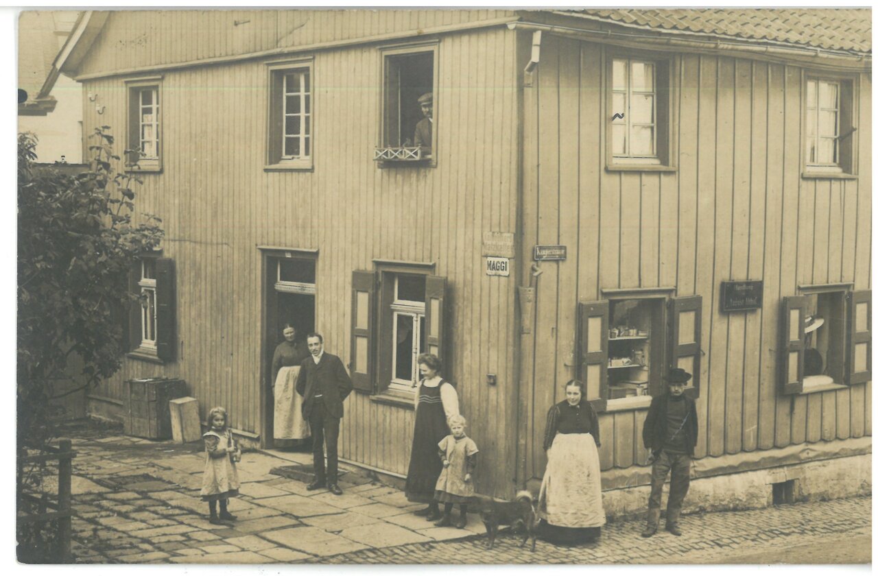 Kolonialwarenhandlung Rottländer, 1920er Jahre, Fotograf unbekannt, GAL Fotos bis 1930 Nr. 418