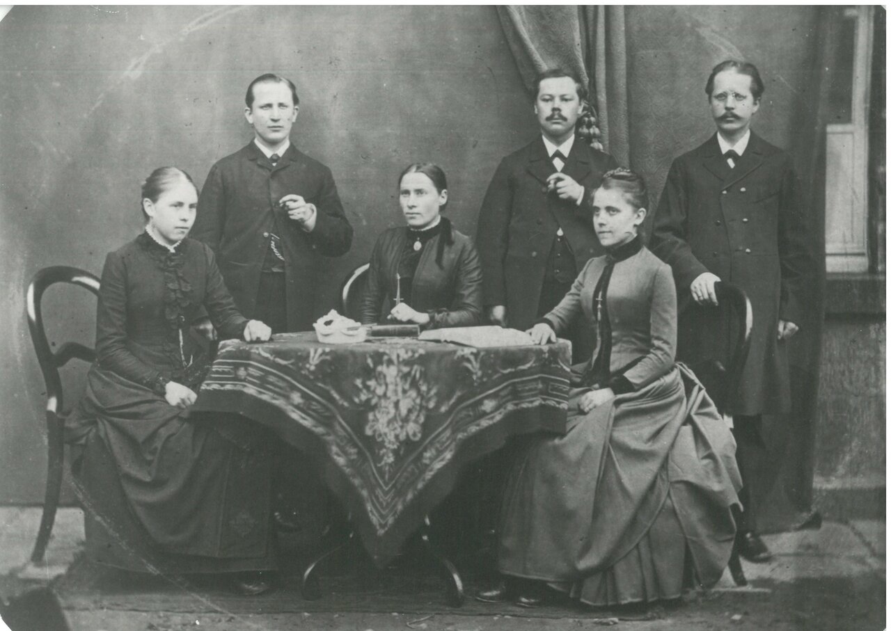 Lehrerkollegium um 1890, Fotograf unbekannt