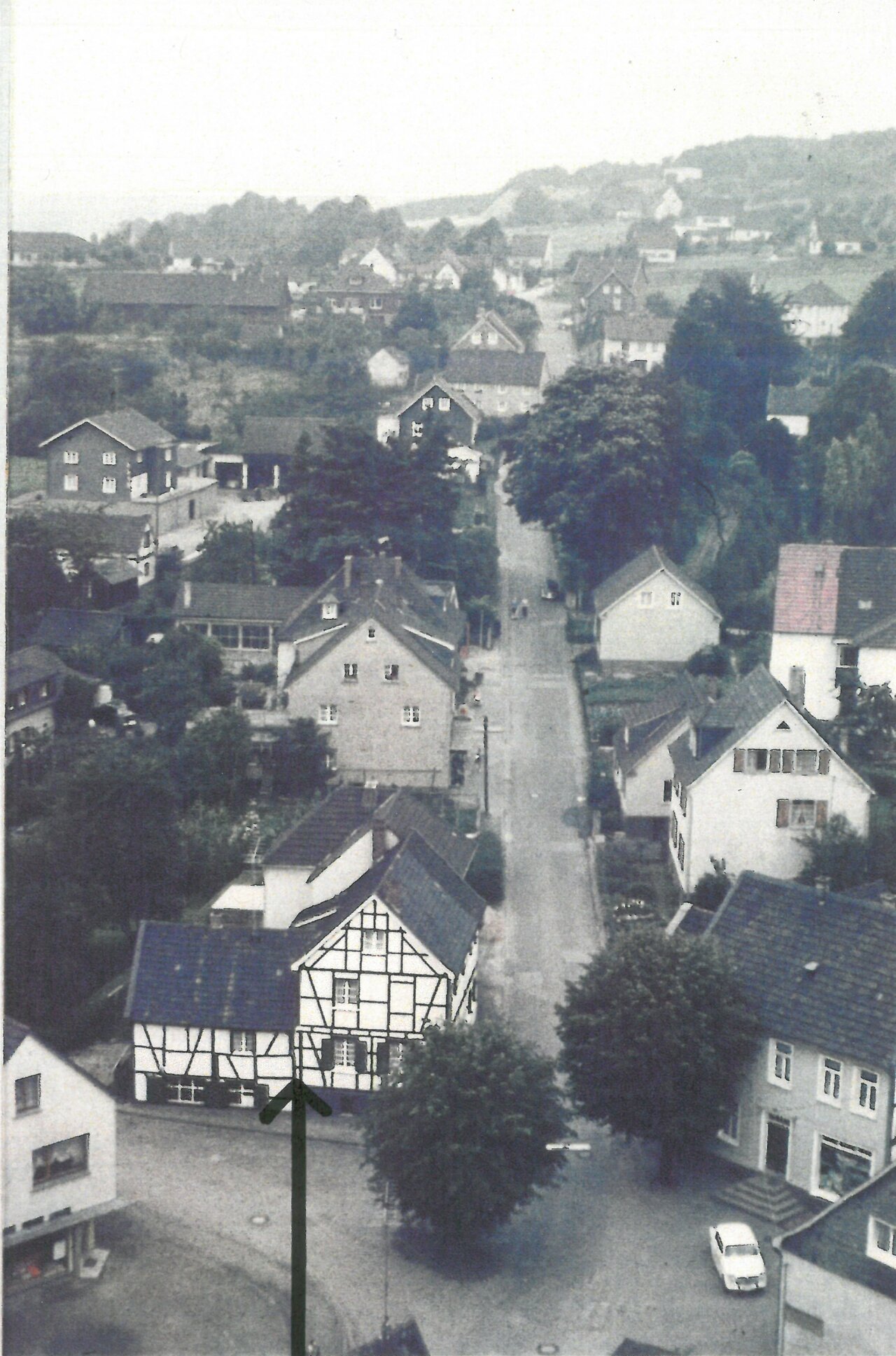 Luftaufnahme, 1961, Sammlung Ulrich Hoffstadt