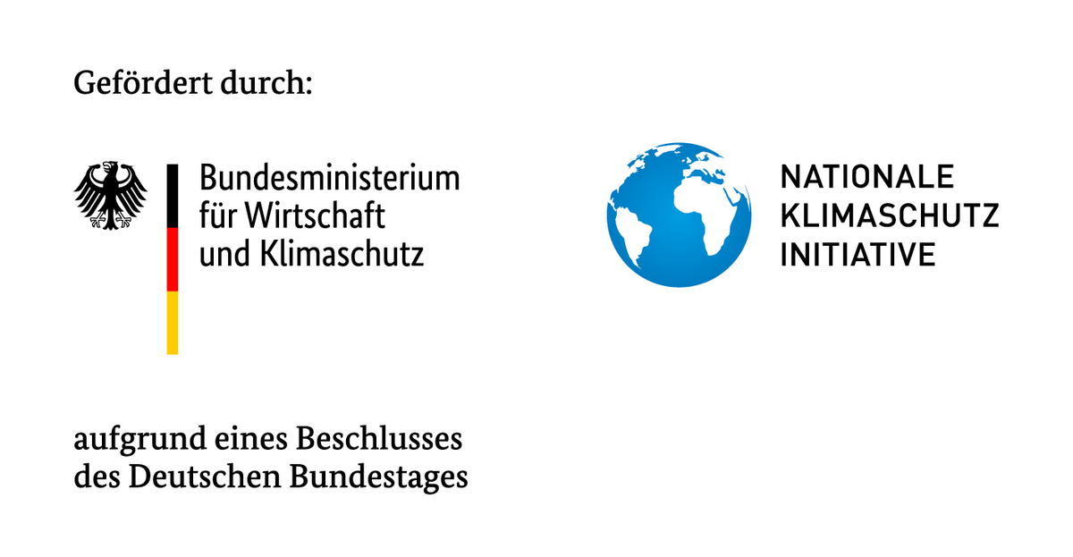 Logo des Förderprogramms Nationale Klimaschutz Initiative des Bundesministeriums für Wirtschaft und Klimaschutz