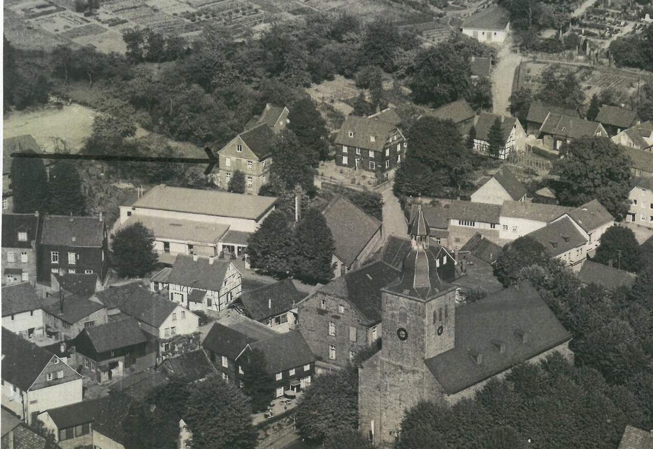 GAL Fotobestand Großformat Nr. 20 -mit Pfeil-, 1950er Jahre, Fotograf unbekannt