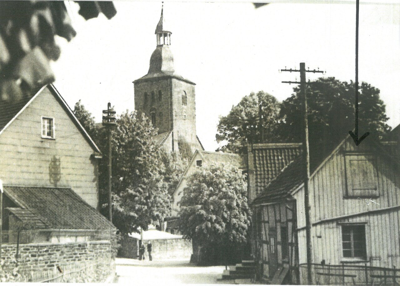 GAL Fotobestand bis 1930 Nr. 85 -mit Pfeil-, 1920er Jahre, Fotograf unbekannt