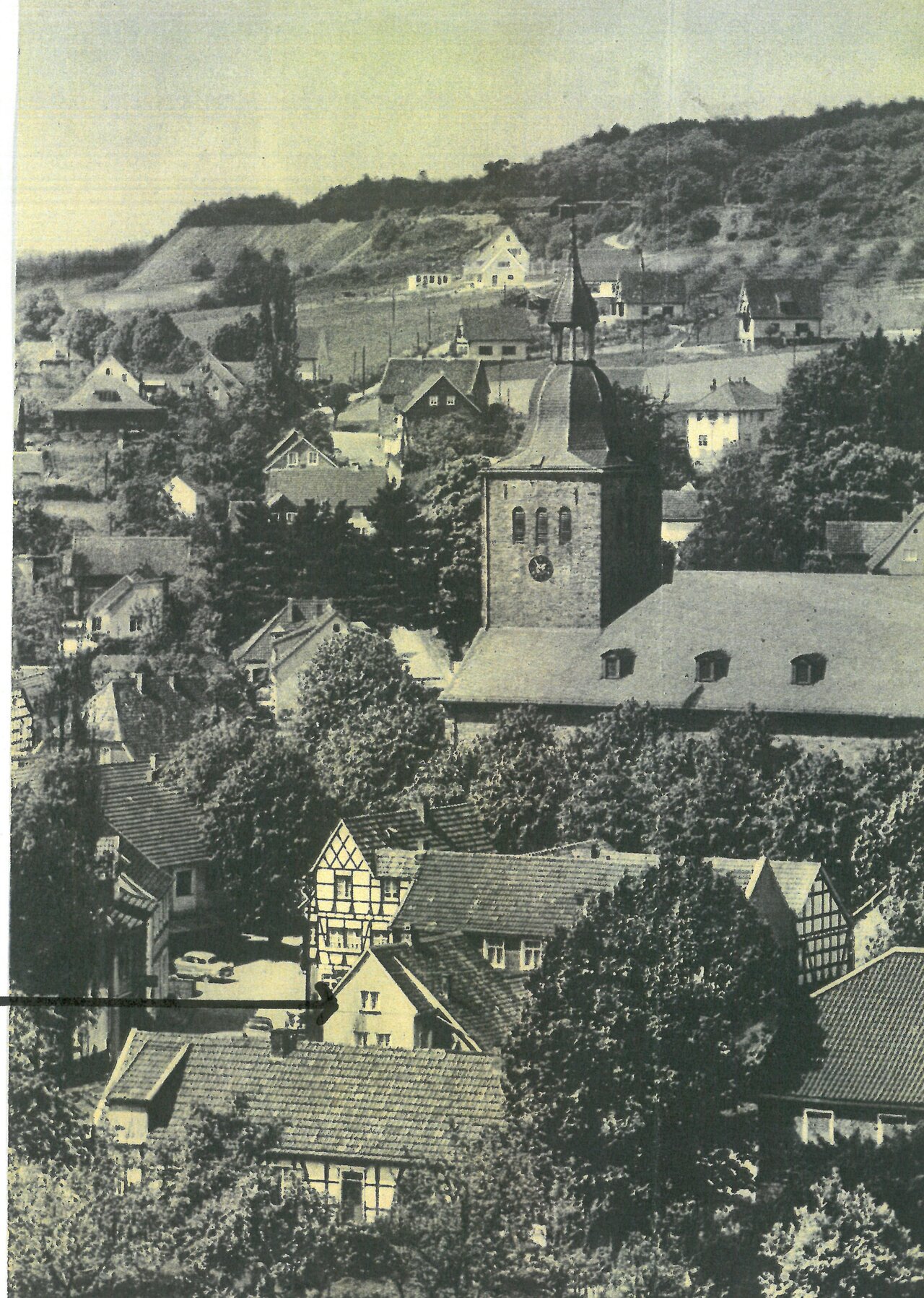 GAL Fotobestand Großformat Nr. 307 -mit Pfeil-, Fotograf unbekannt aus GAL Sammlung Ursula Homberg Nr. 202