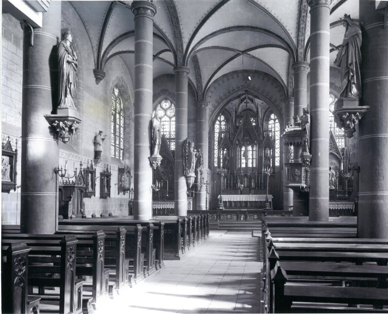 GAL Fotobestand 1931-1974 Nr. 287, Innenansicht, 1920er Jahre, Fotograf unbekannt