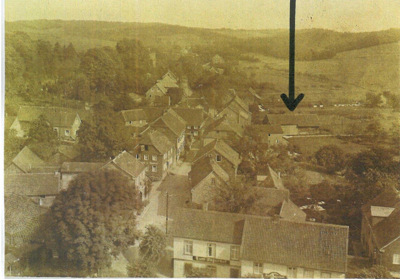 GAL Fotobestand bis 1930 Nr. 439 -mit Pfeil-, 1909, Fotograf unbekannt aus GAL Sammlung Ursula Homberg Nr. 212