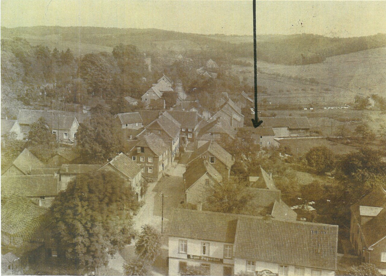 GAL Fotobestand bis 1930 Nr. 439 -mit Pfeil-, 1909, Fotograf unbekannt aus GAL Sammlung Ursula Homberg Nr. 212