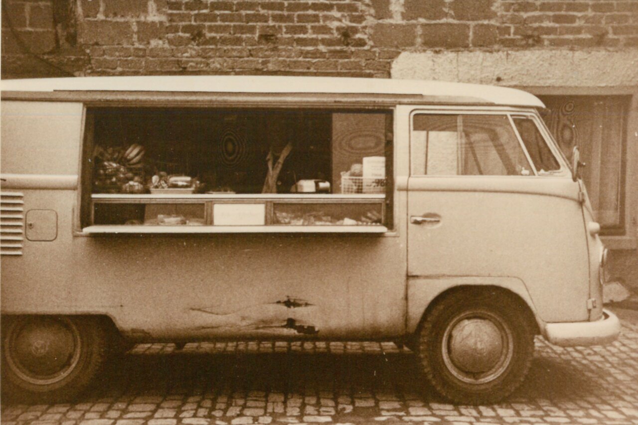 Verkaufswagen der Familie Hoerner, o.D. aus GAL Fotobestand 1931-1974 Nr. 729 aus GAL Sammlung Ursula Homberg Nr. 196