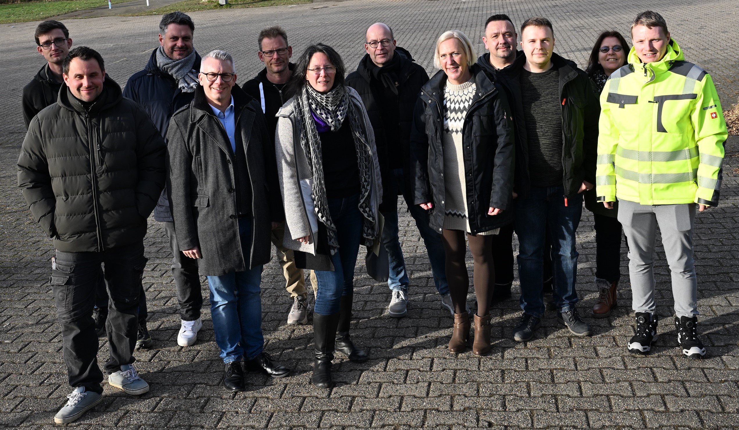 Gemeinsame Baubesprechung für die Verantwortlichen des ISEK-Projektes in der Gemeinde Lindlar