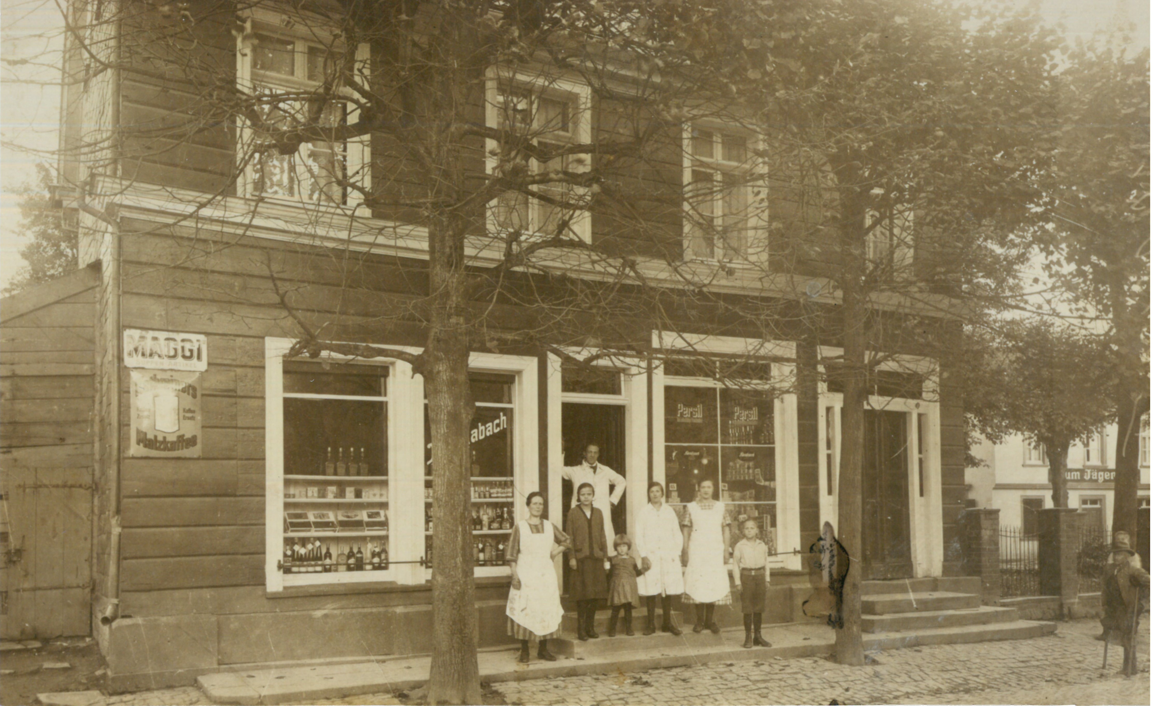 092 Metzgerei Franz Beutelstahl, Lebensmittel Gebrüder Quabach