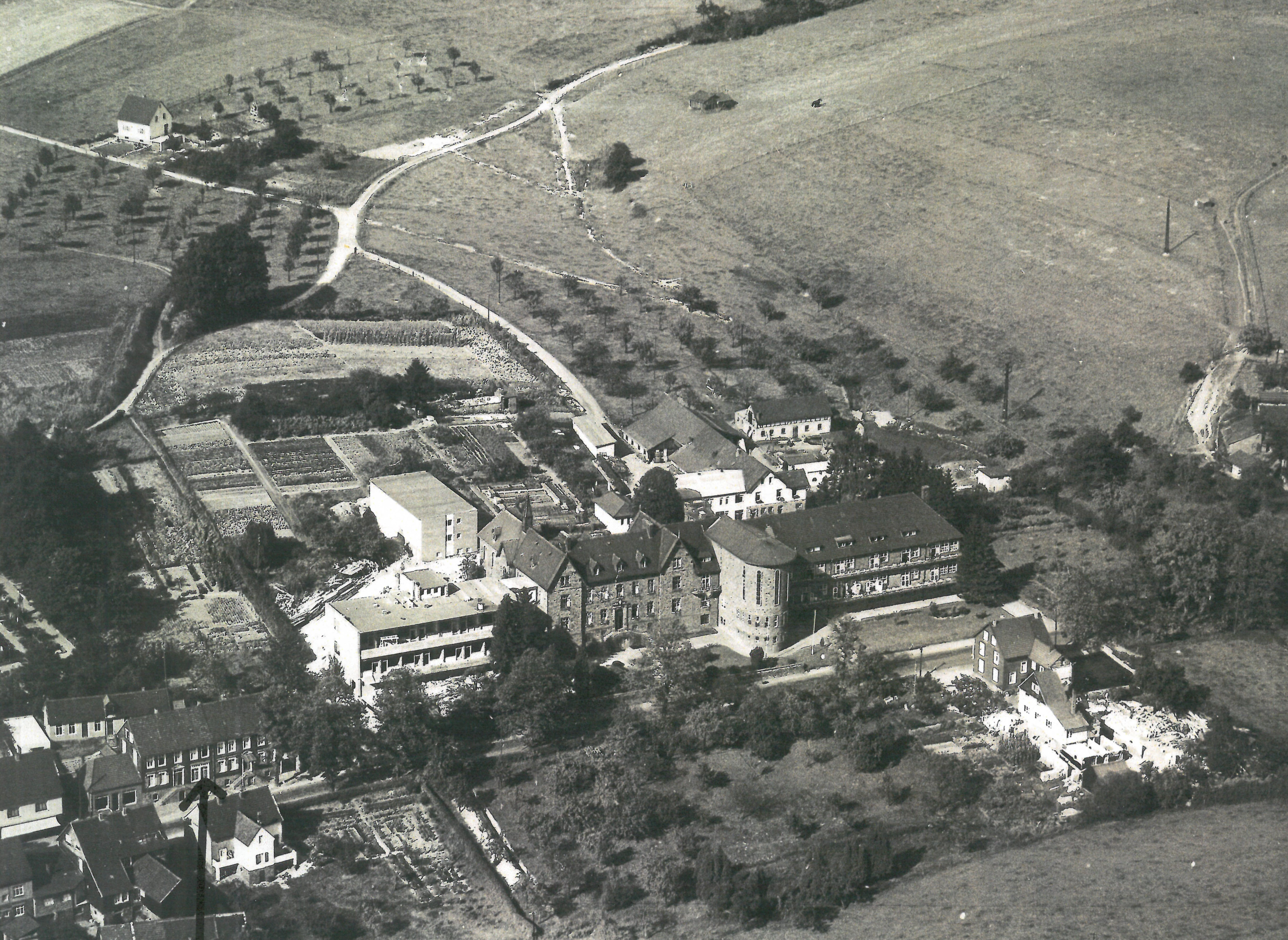 124 Haus C. Offermann, Dentist P. Bosbach, Schreinerei Gilgen