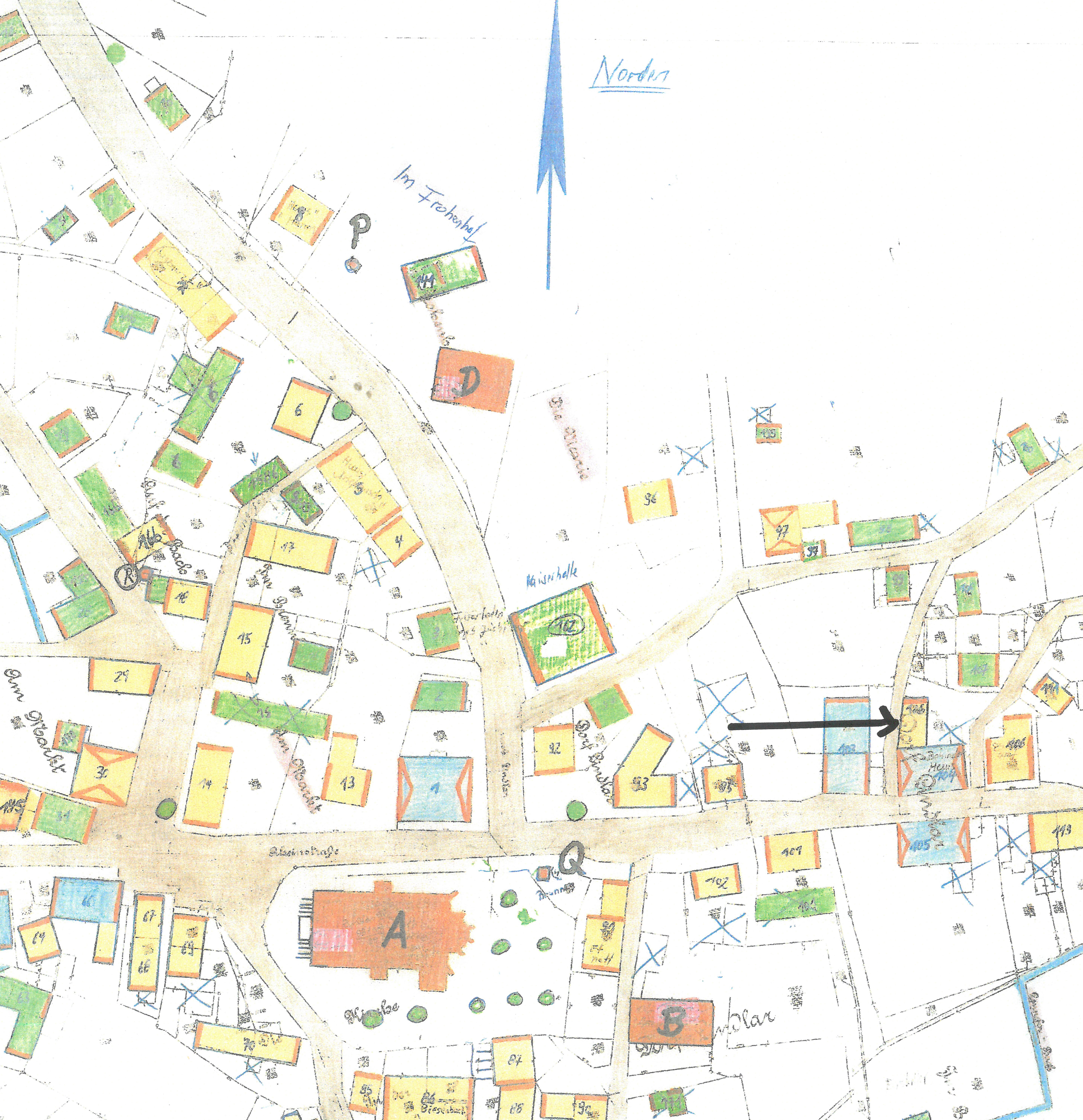 126 Anbau zum Haus Bremer, Hofstadt